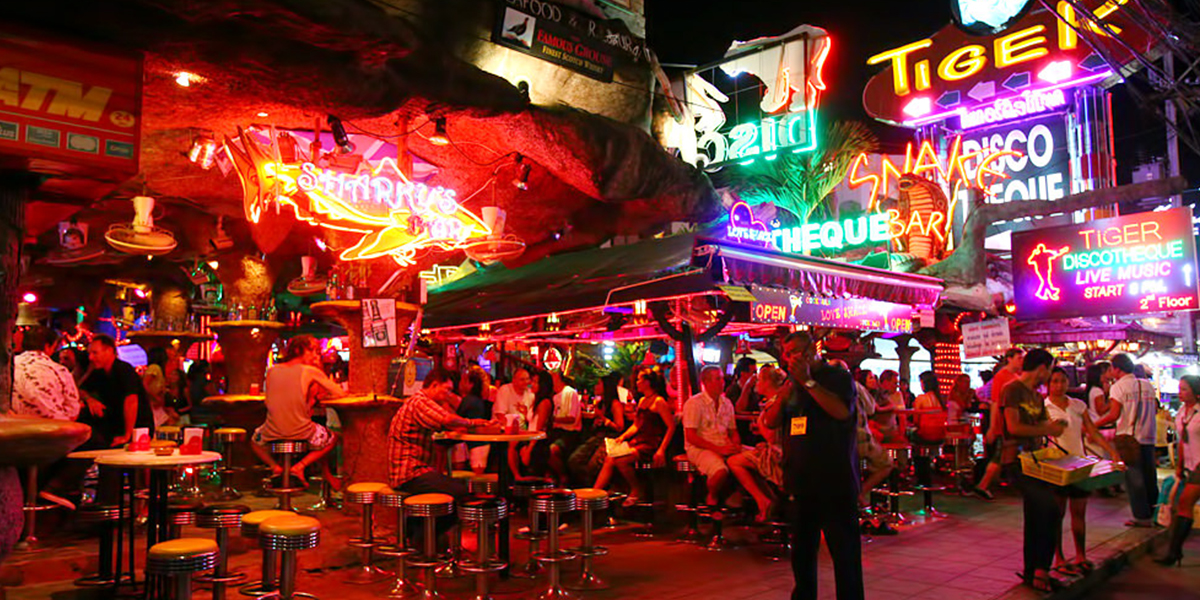 Trendy nightlife in phuket